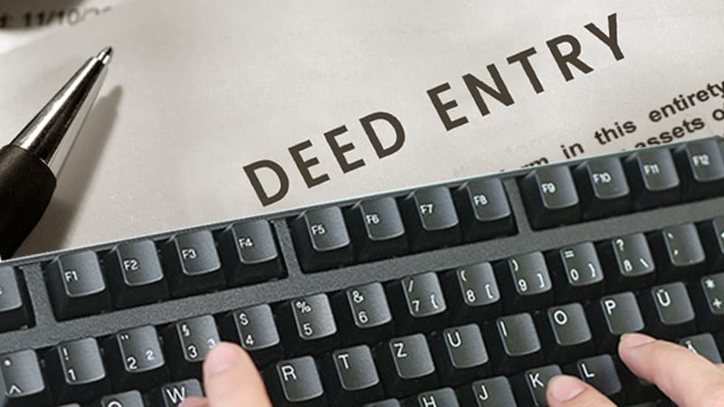 deed-entry Deed and foreclosure process
