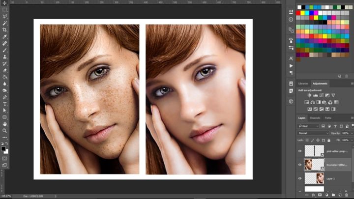 Image retouching services